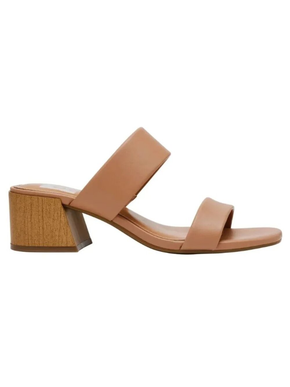 DV Dolce Vita Cafe Lextra Block Heel Sandals - Womens Open Toe Slip-On - Picture 4 of 6